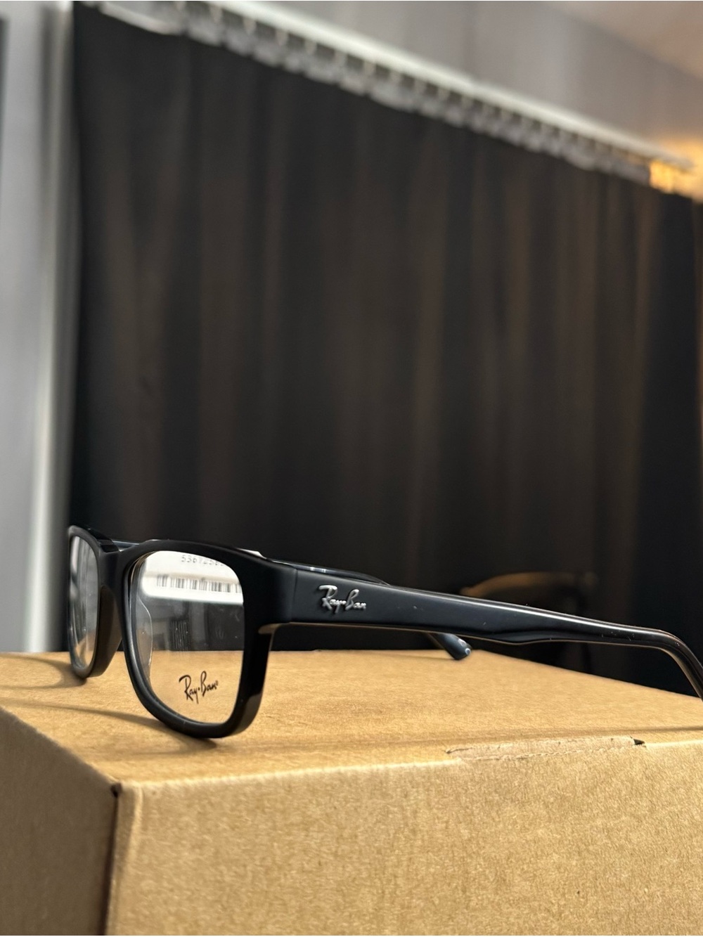 RAY-BAN RB5268 5119 BLACK  FULL RIM UNISEX EYEGLASSES 50-18-150 - Picture 4 of 7